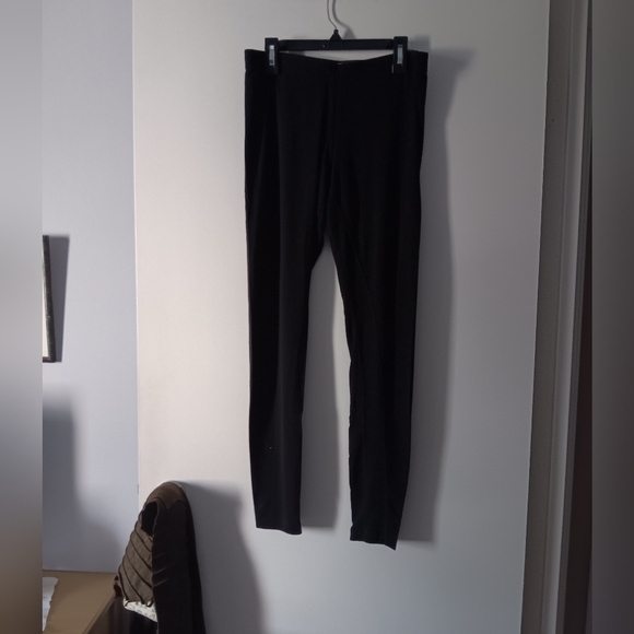 ICEBREAKER Black Stretch Wool Leggings S - Picture 2 of 6